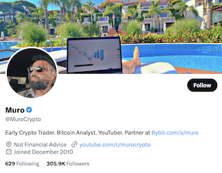 best crypto twitter accounts muro