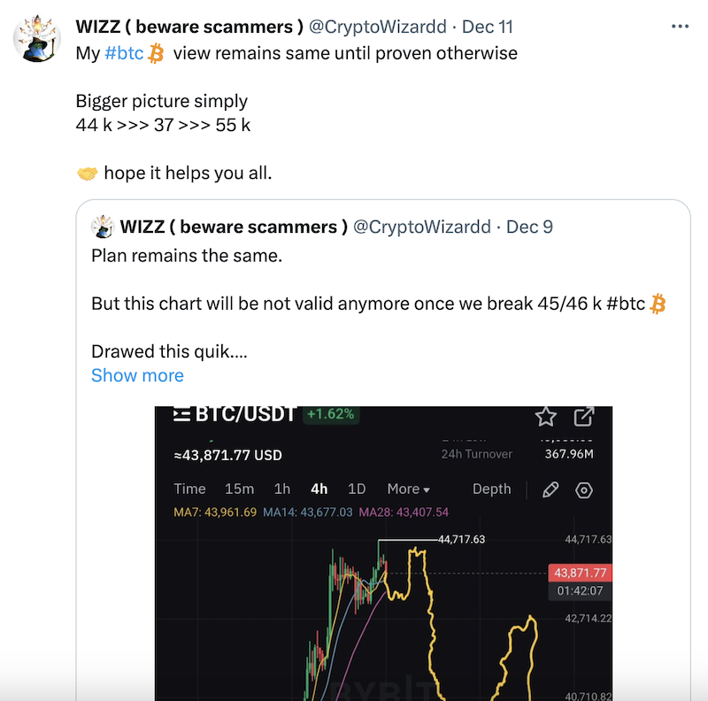 best crypto twitter accounts cryptody wizzard tweet